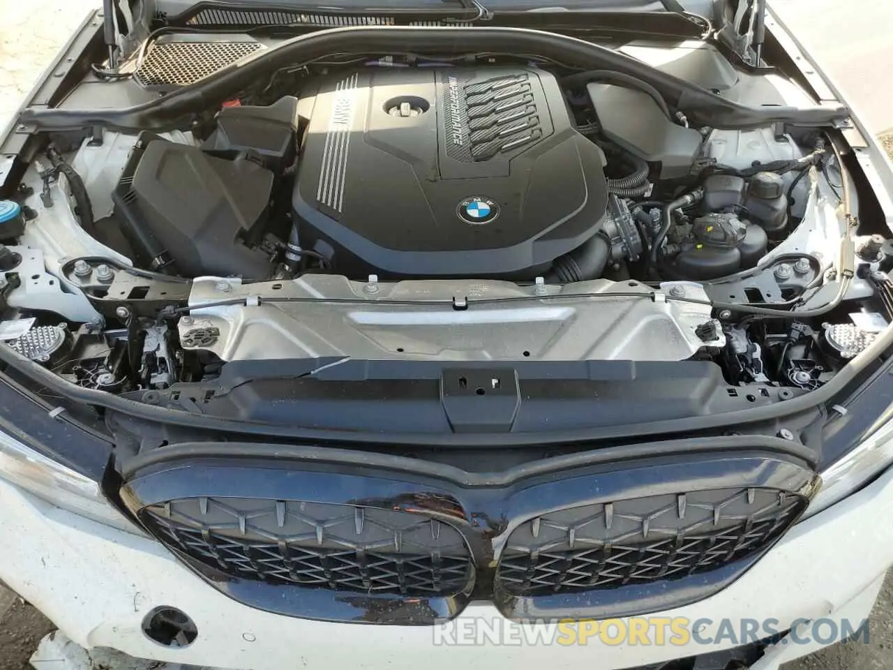 11 fotografías del automóvil dañado 3MW5U9J02M8B87523 BMW M3 2021