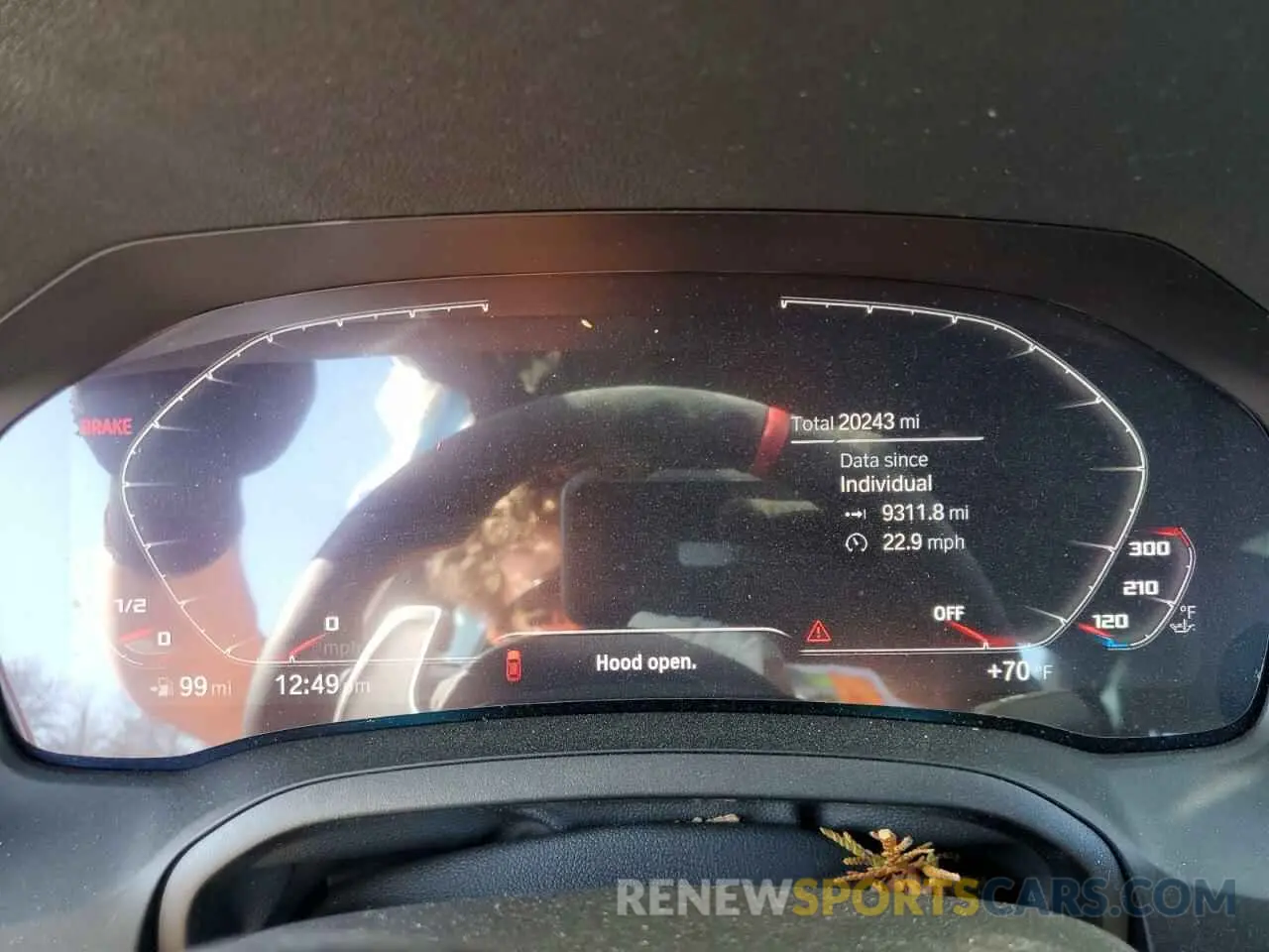 9 fotografías del automóvil dañado 3MW5U9J04M8B62333 BMW M3 2021