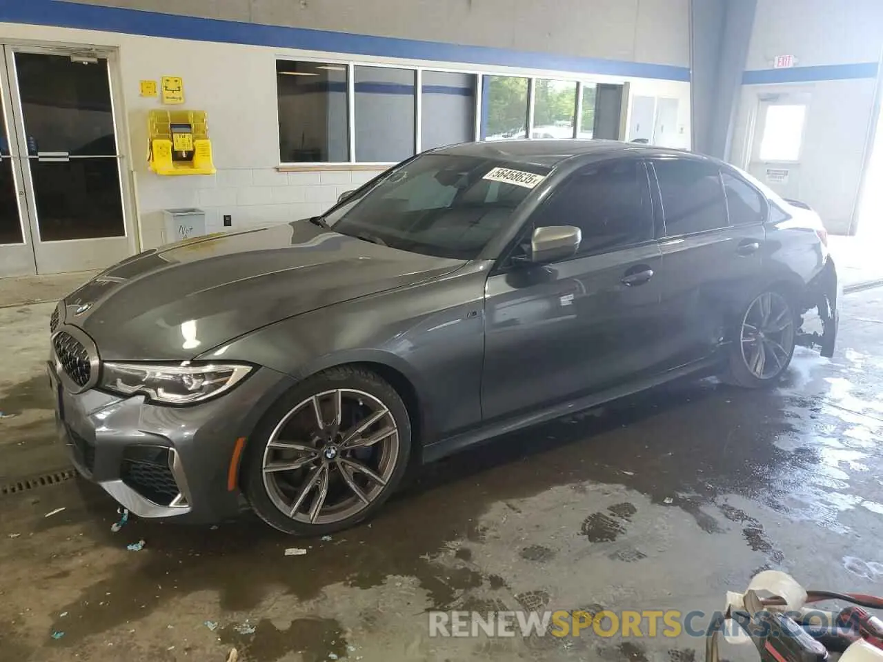 1 fotografías del automóvil dañado 3MW5U9J06M8B56100 BMW M3 2021