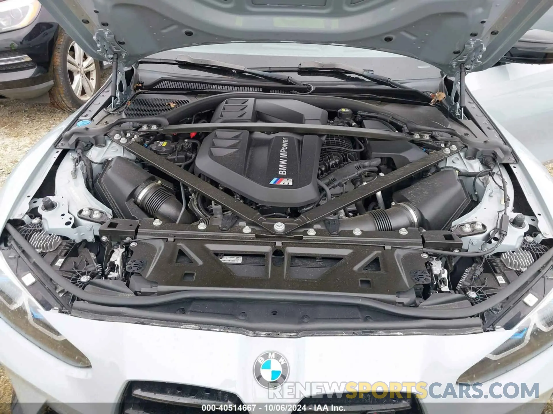 10 fotografías del automóvil dañado WBS33AY00MFK99211 BMW M3 2021