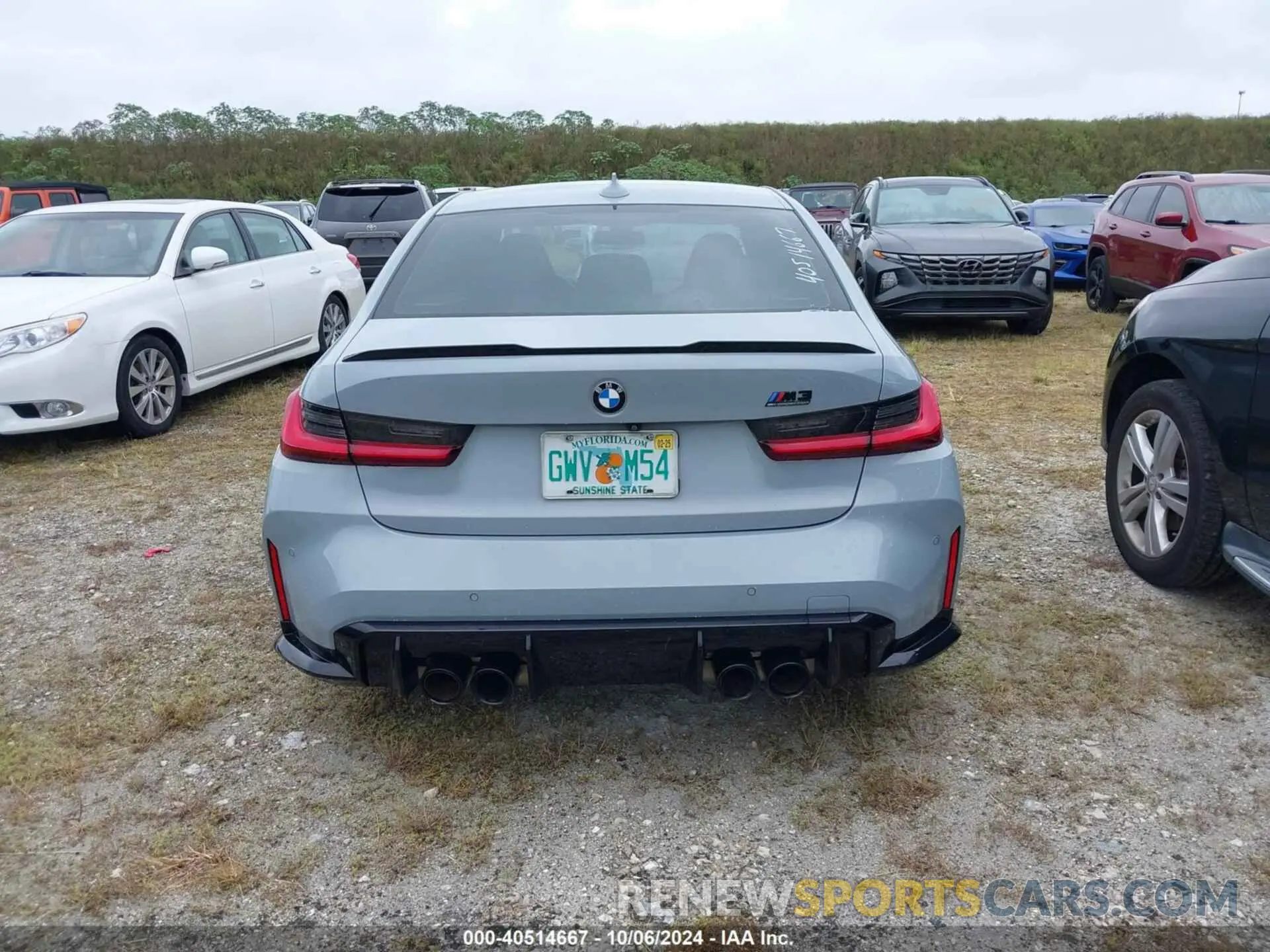16 fotografías del automóvil dañado WBS33AY00MFK99211 BMW M3 2021