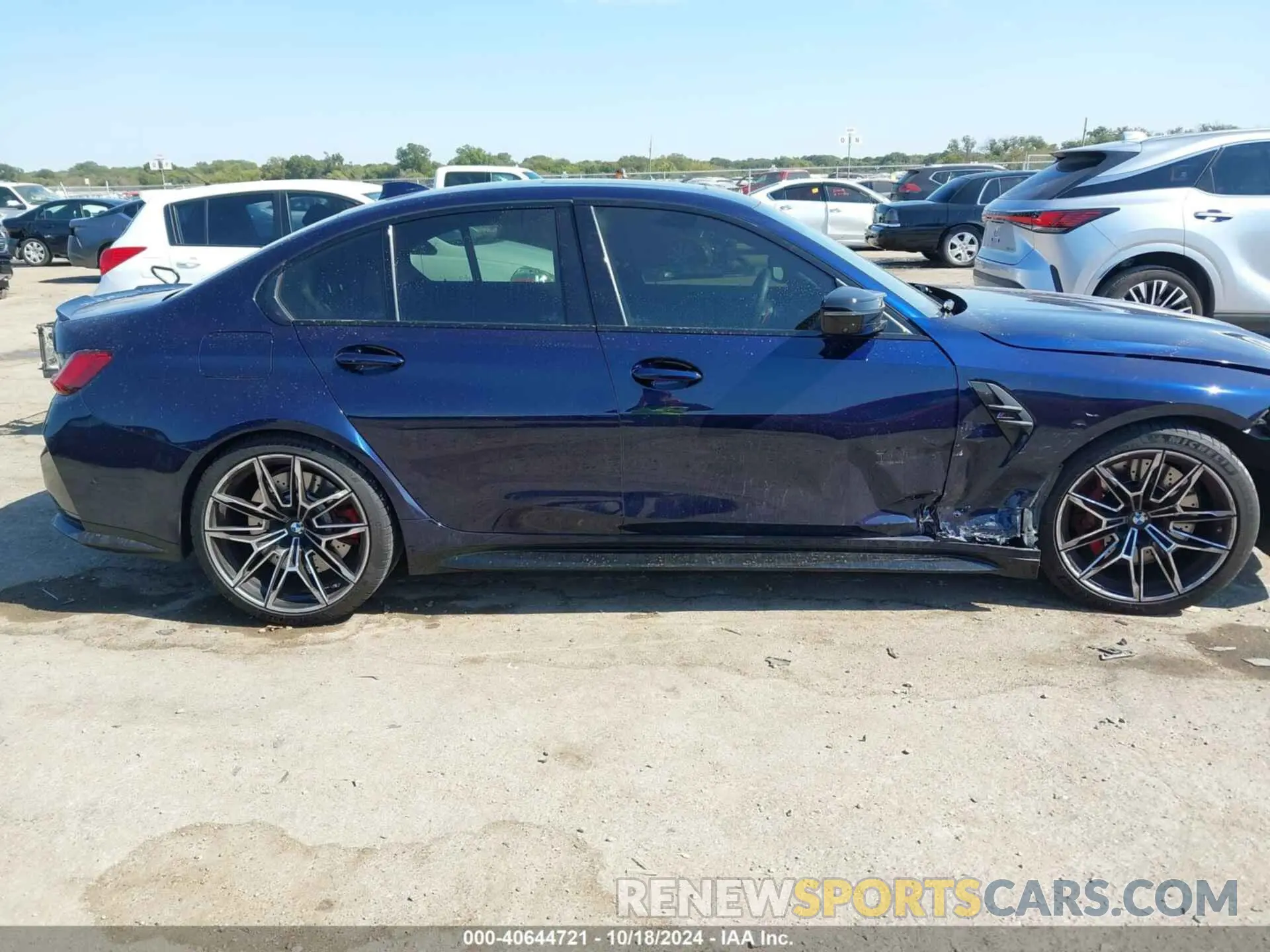 13 fotografías del automóvil dañado WBS33AY03MFL06183 BMW M3 2021
