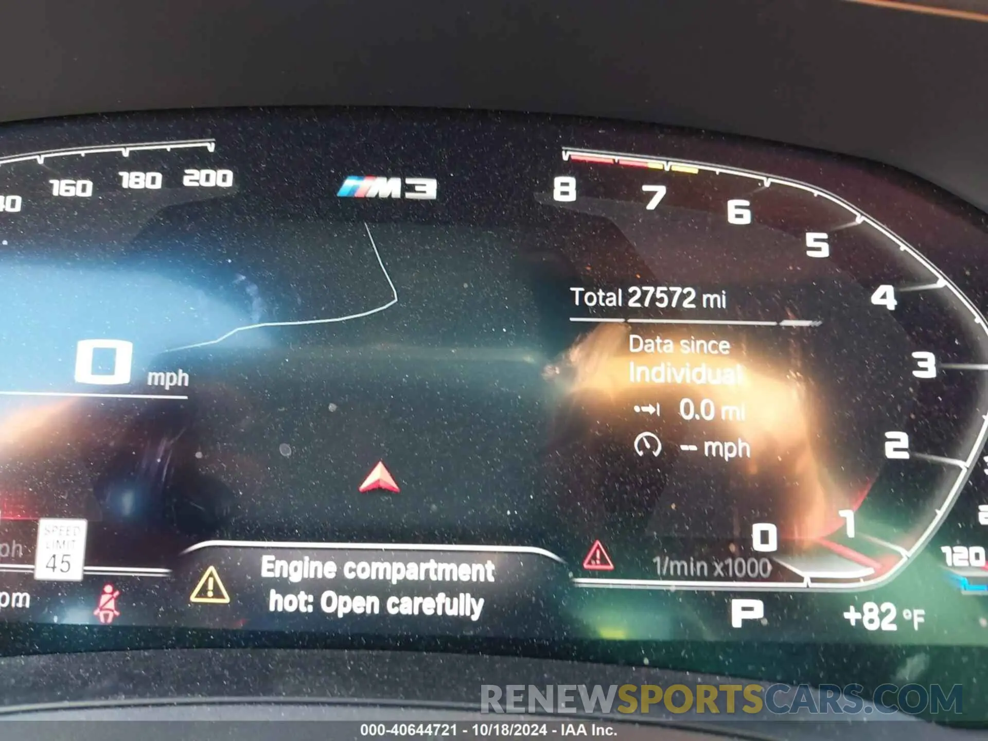 7 fotografías del automóvil dañado WBS33AY03MFL06183 BMW M3 2021