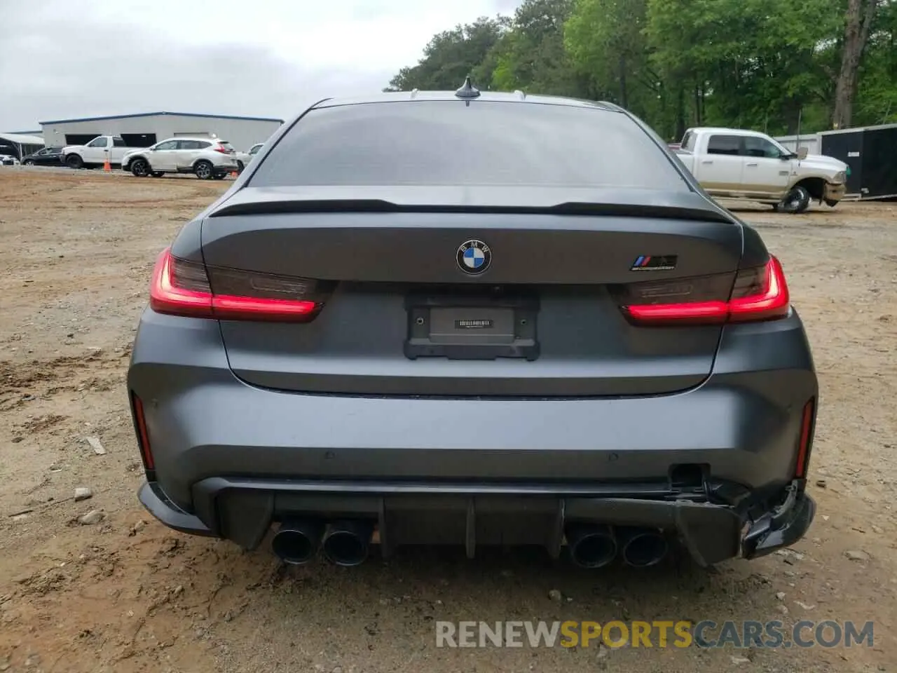 6 fotografías del automóvil dañado WBS33AY04MFL54422 BMW M3 2021
