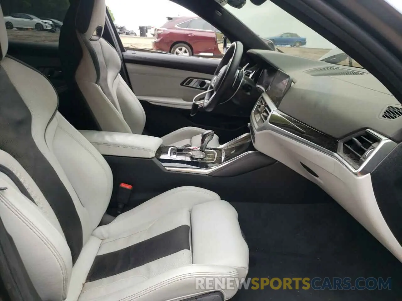7 fotografías del automóvil dañado WBS33AY04MFL54422 BMW M3 2021