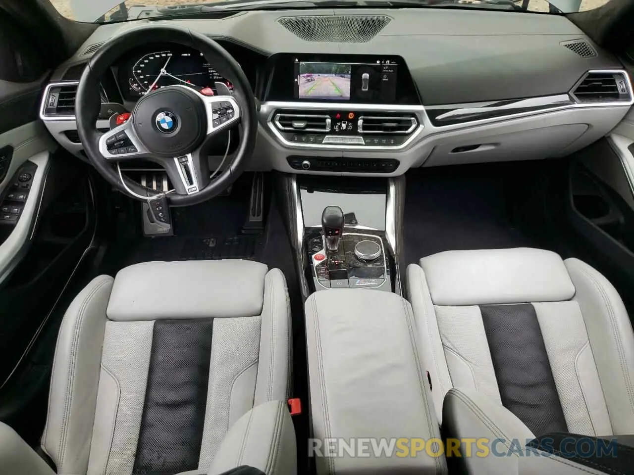 8 fotografías del automóvil dañado WBS33AY04MFL54422 BMW M3 2021