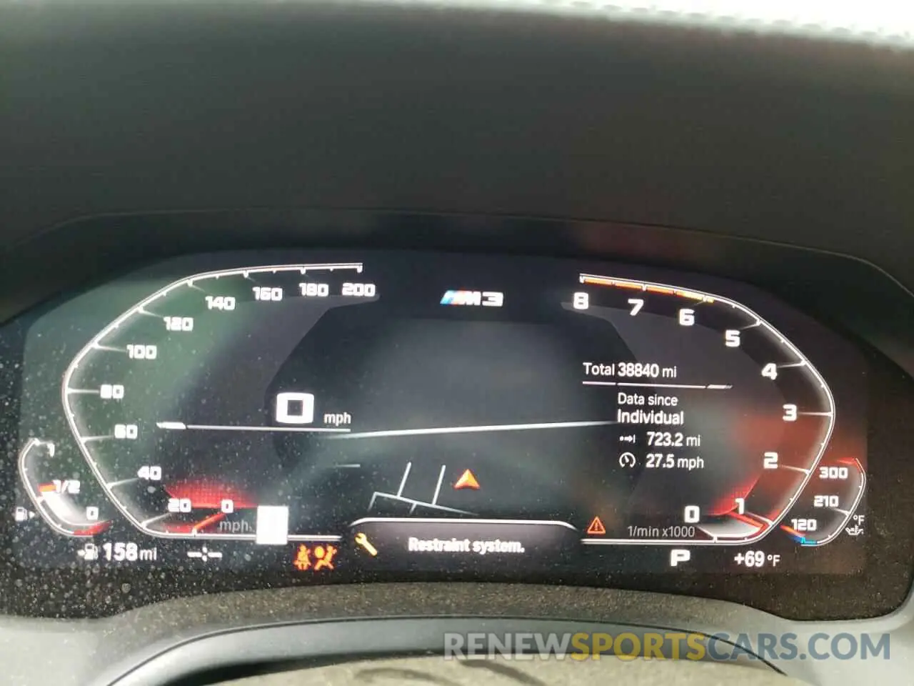 9 fotografías del automóvil dañado WBS33AY04MFL54422 BMW M3 2021