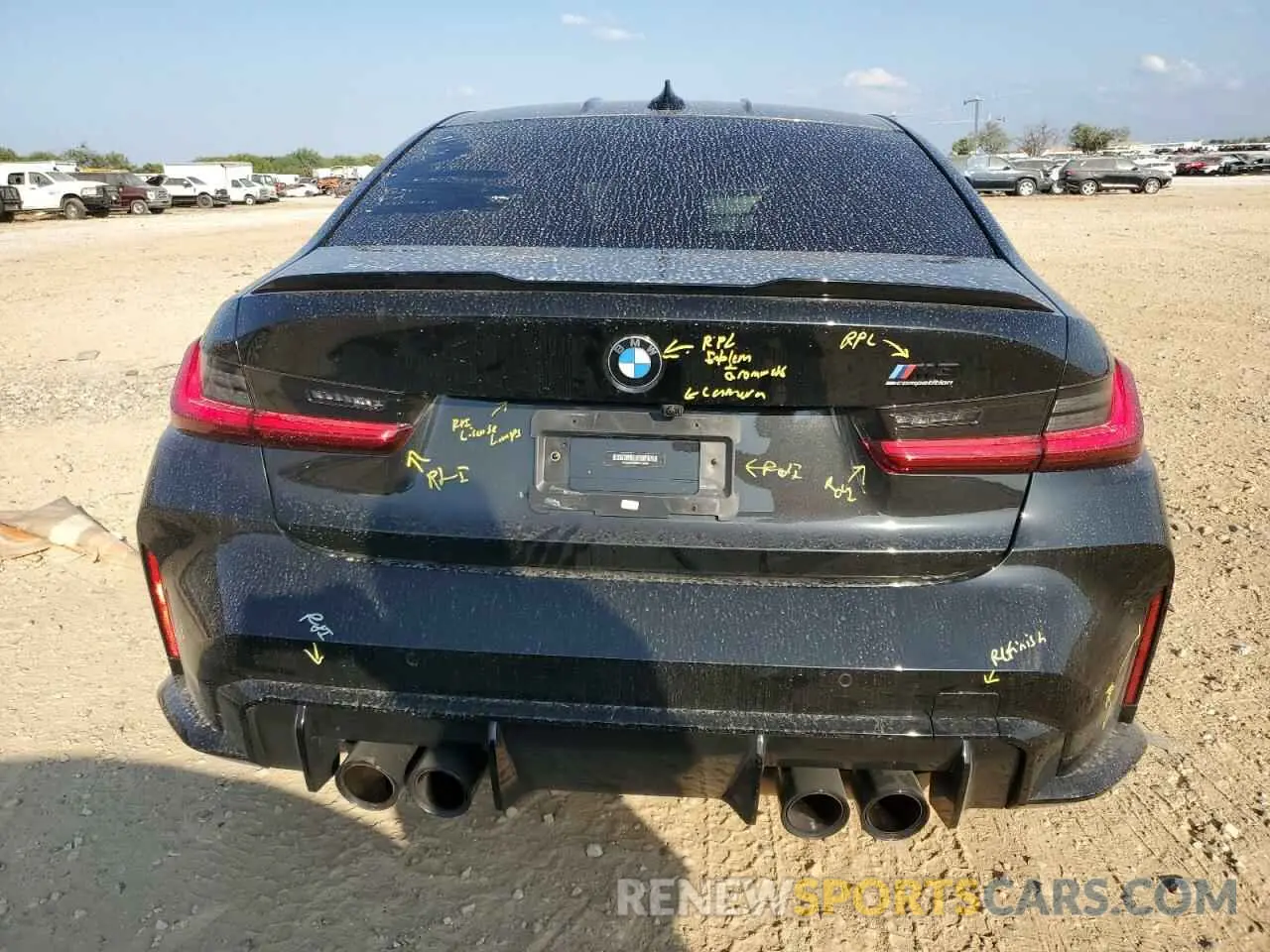 6 fotografías del automóvil dañado WBS33AY06MFL27898 BMW M3 2021