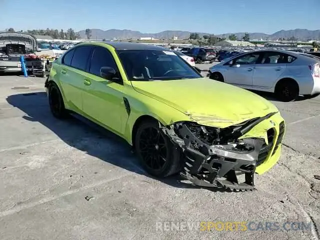 11 fotografías del automóvil dañado WBS33AY06MFL45849 BMW M3 2021