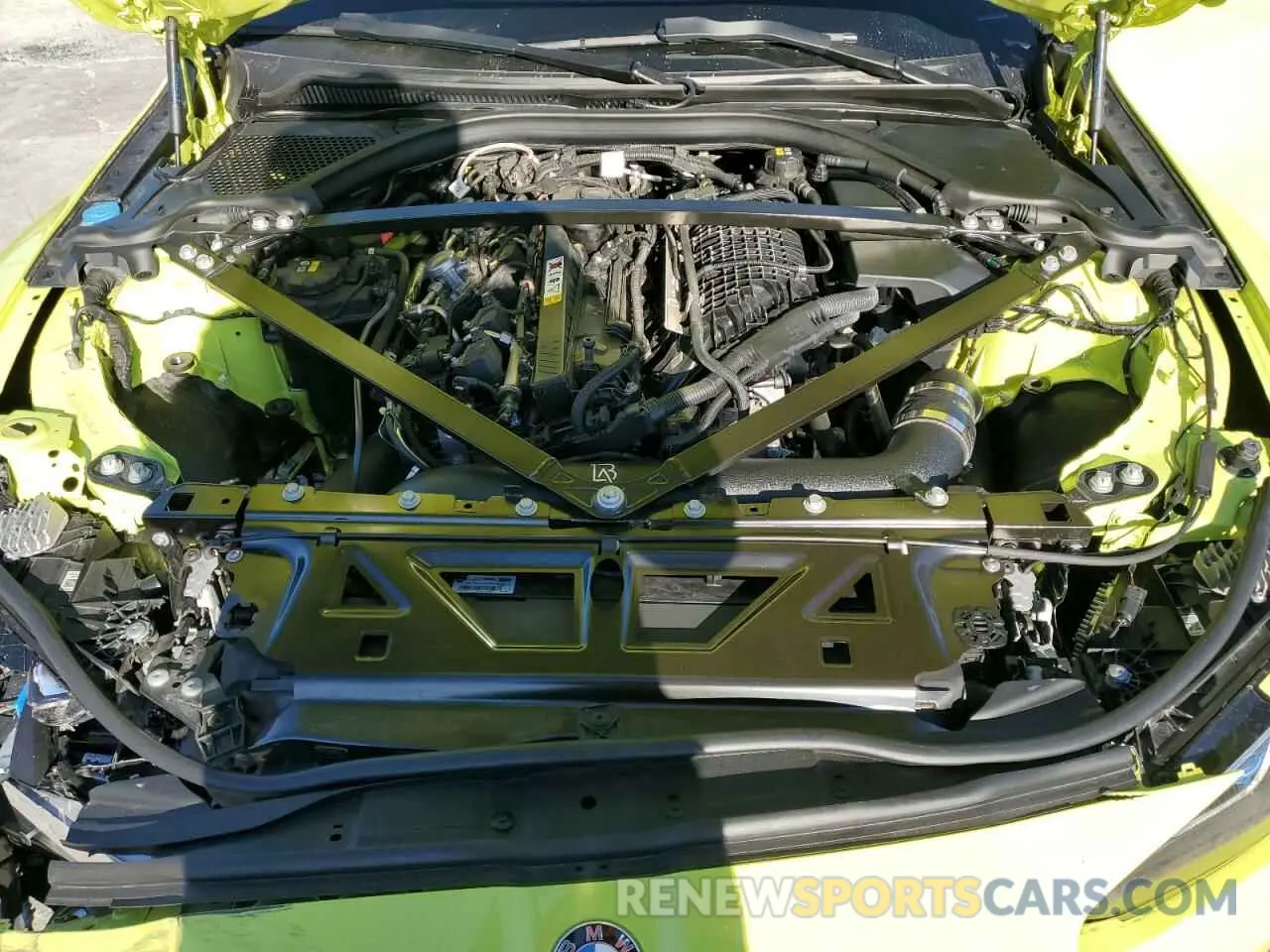 12 fotografías del automóvil dañado WBS33AY06MFL45849 BMW M3 2021