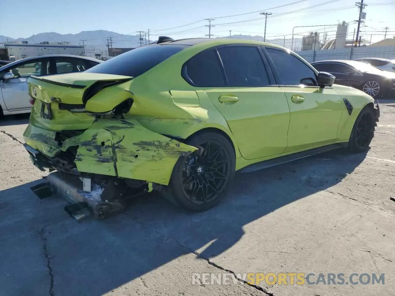 3 fotografías del automóvil dañado WBS33AY06MFL45849 BMW M3 2021