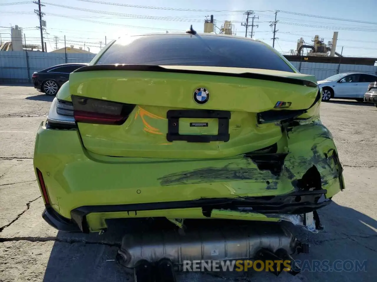 6 fotografías del automóvil dañado WBS33AY06MFL45849 BMW M3 2021