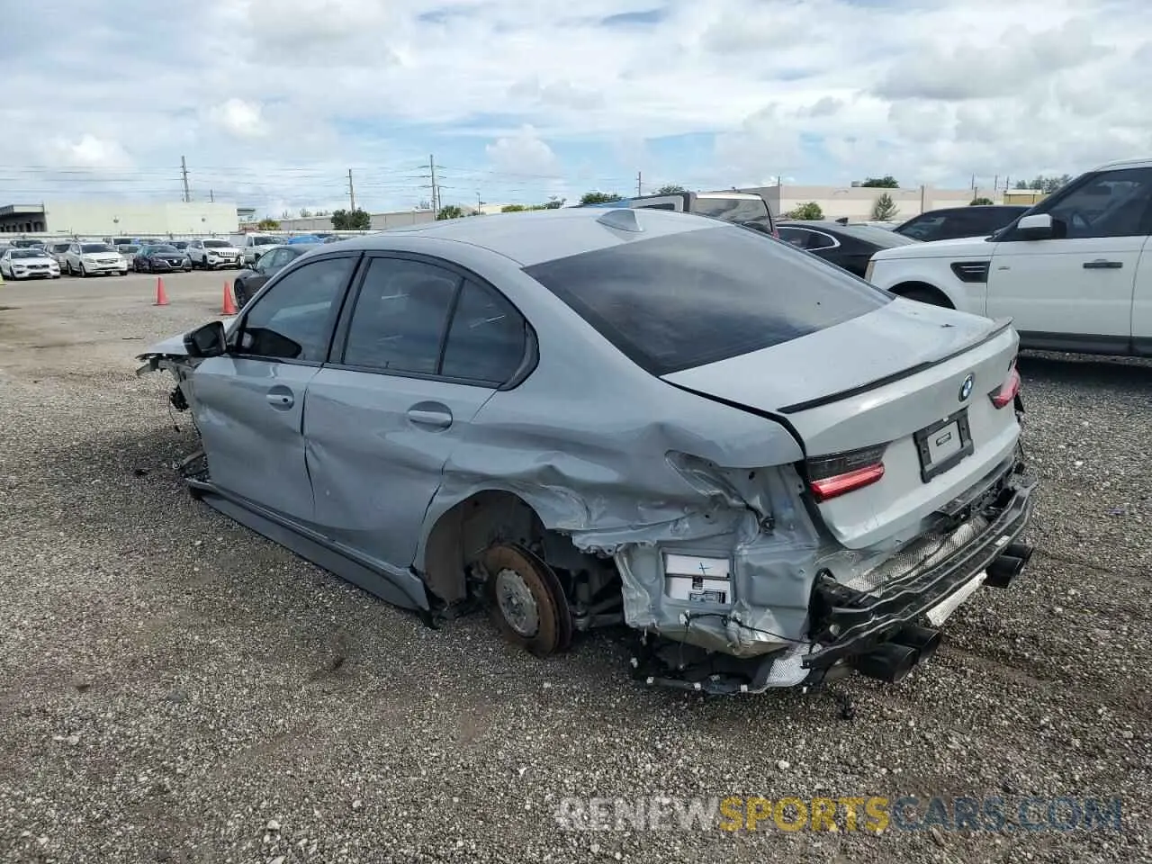 3 fotografías del automóvil dañado WBS33AY06MFL51389 BMW M3 2021
