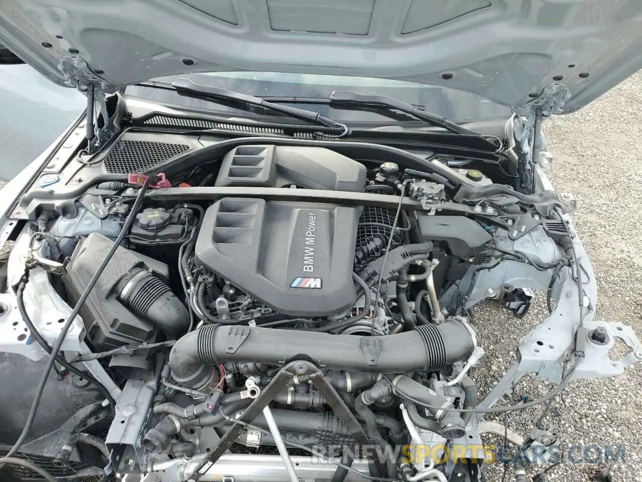 7 fotografías del automóvil dañado WBS33AY06MFL51389 BMW M3 2021