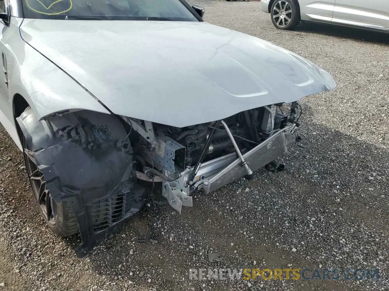 9 fotografías del automóvil dañado WBS33AY06MFL51389 BMW M3 2021