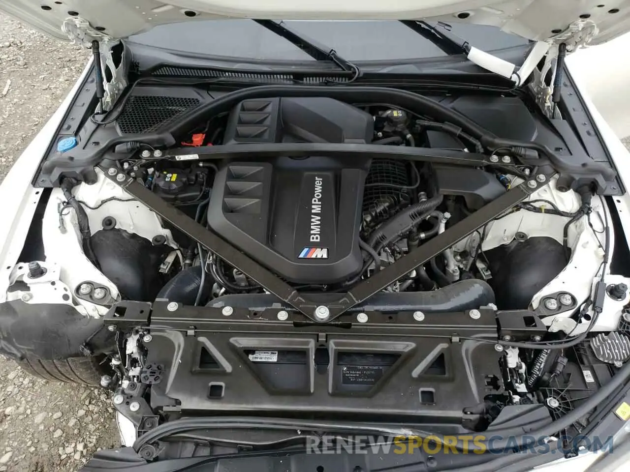 11 fotografías del automóvil dañado WBS33AY0XMFL32795 BMW M3 2021