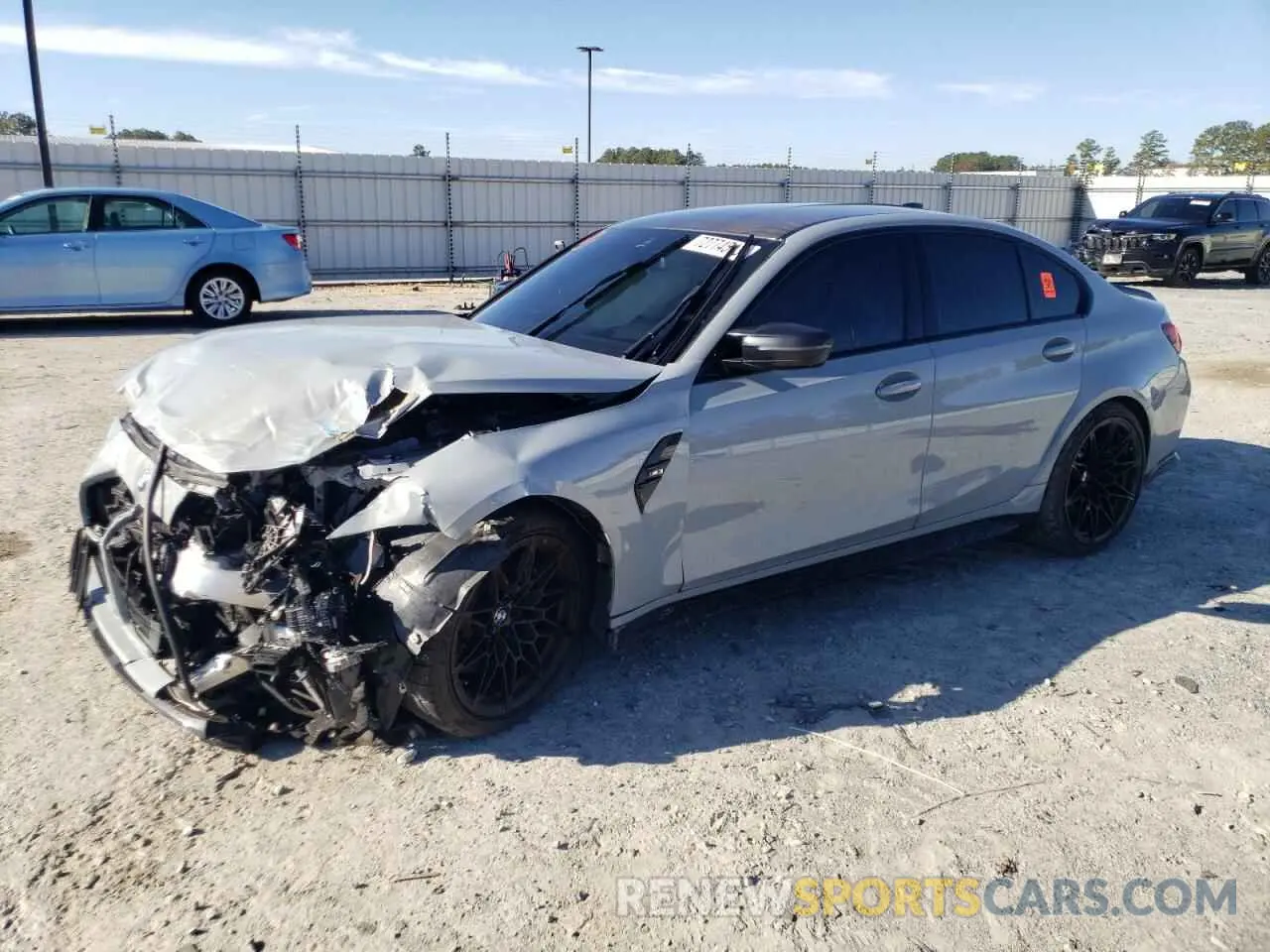 1 fotografías del automóvil dañado WBS53AY01MFK81180 BMW M3 2021