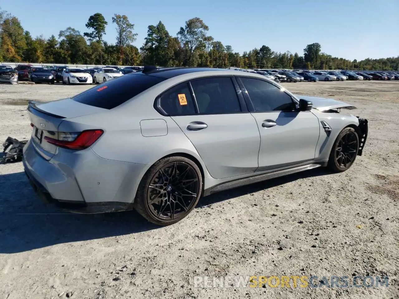 3 fotografías del automóvil dañado WBS53AY01MFK81180 BMW M3 2021