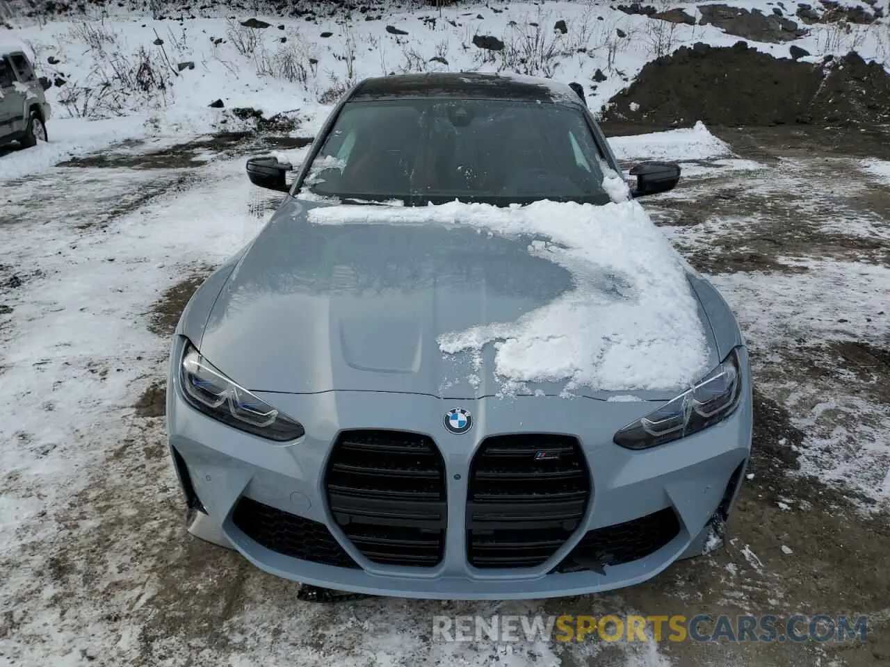 5 fotografías del automóvil dañado WBS53AY01MFL20155 BMW M3 2021