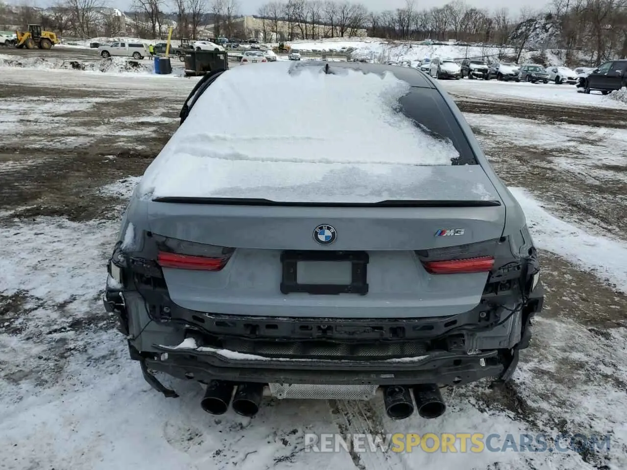 6 fotografías del automóvil dañado WBS53AY01MFL20155 BMW M3 2021