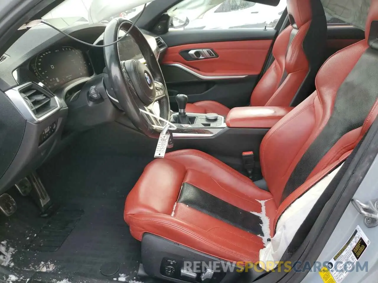 7 fotografías del automóvil dañado WBS53AY01MFL20155 BMW M3 2021