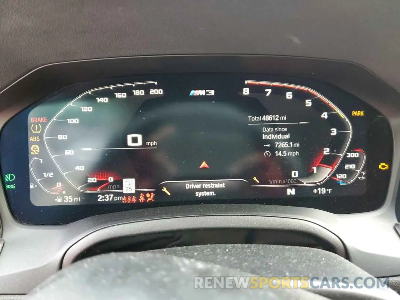9 fotografías del automóvil dañado WBS53AY01MFL20155 BMW M3 2021