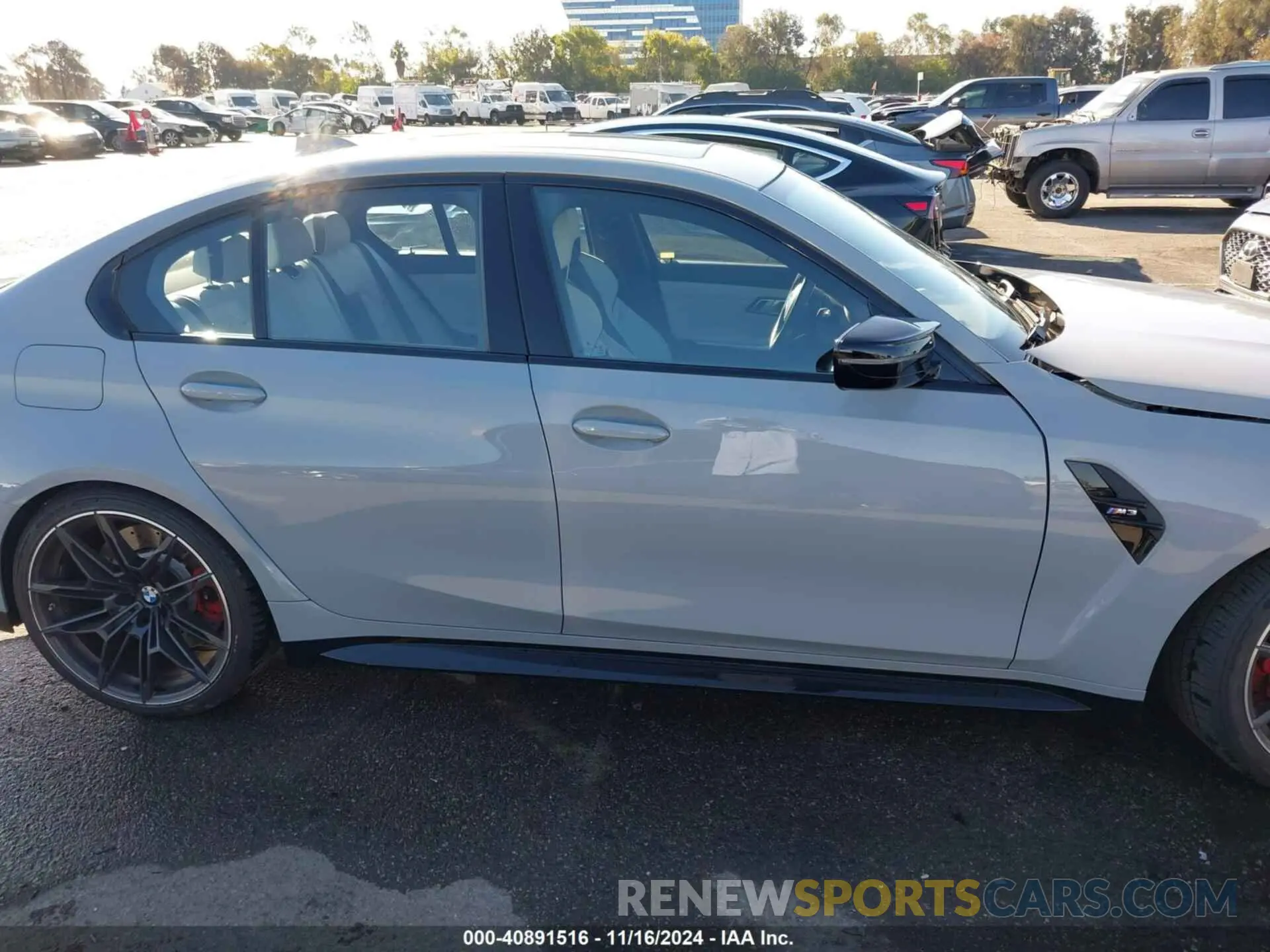 13 fotografías del automóvil dañado WBS53AY02MFL21718 BMW M3 2021