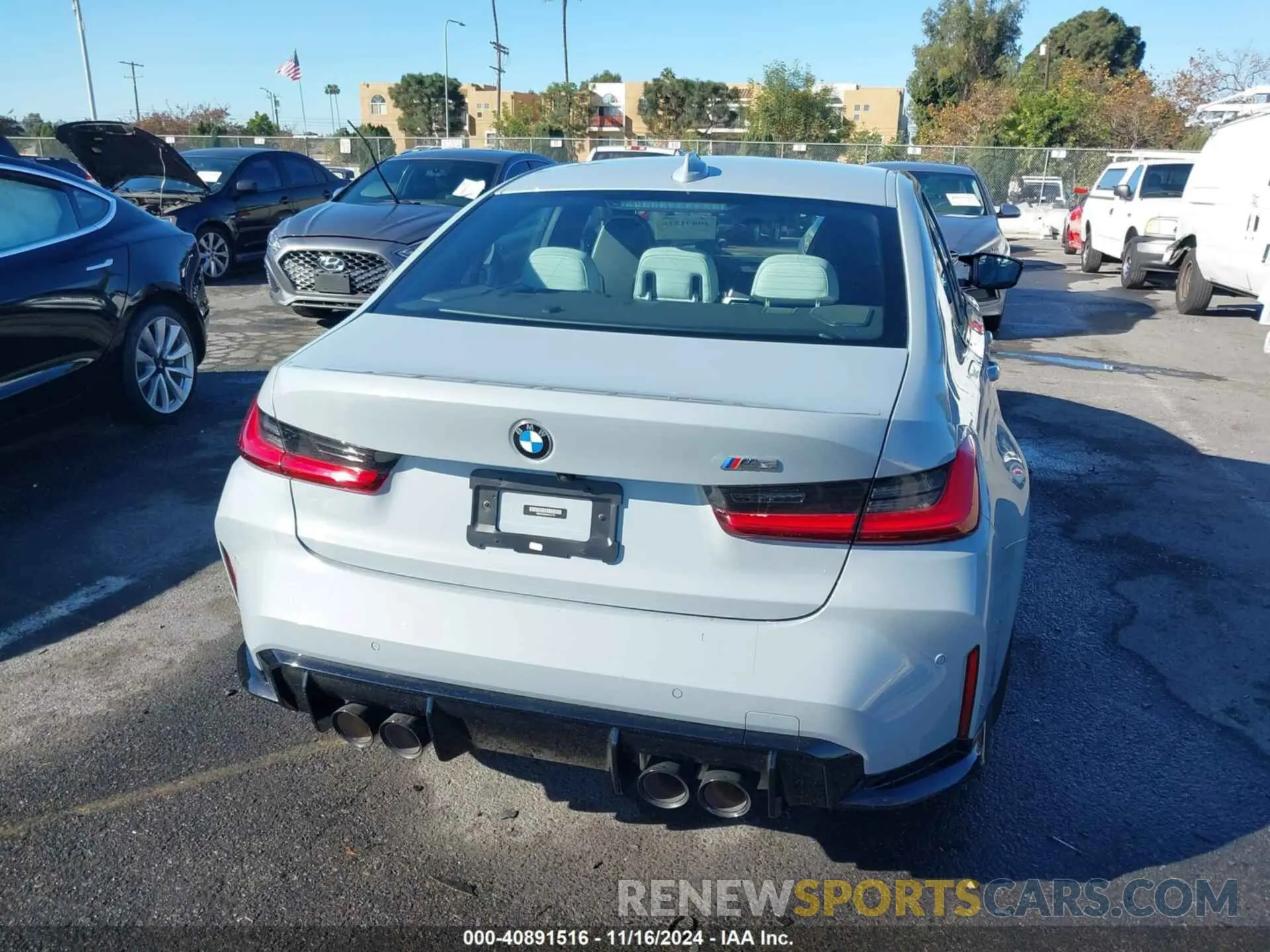 16 fotografías del automóvil dañado WBS53AY02MFL21718 BMW M3 2021