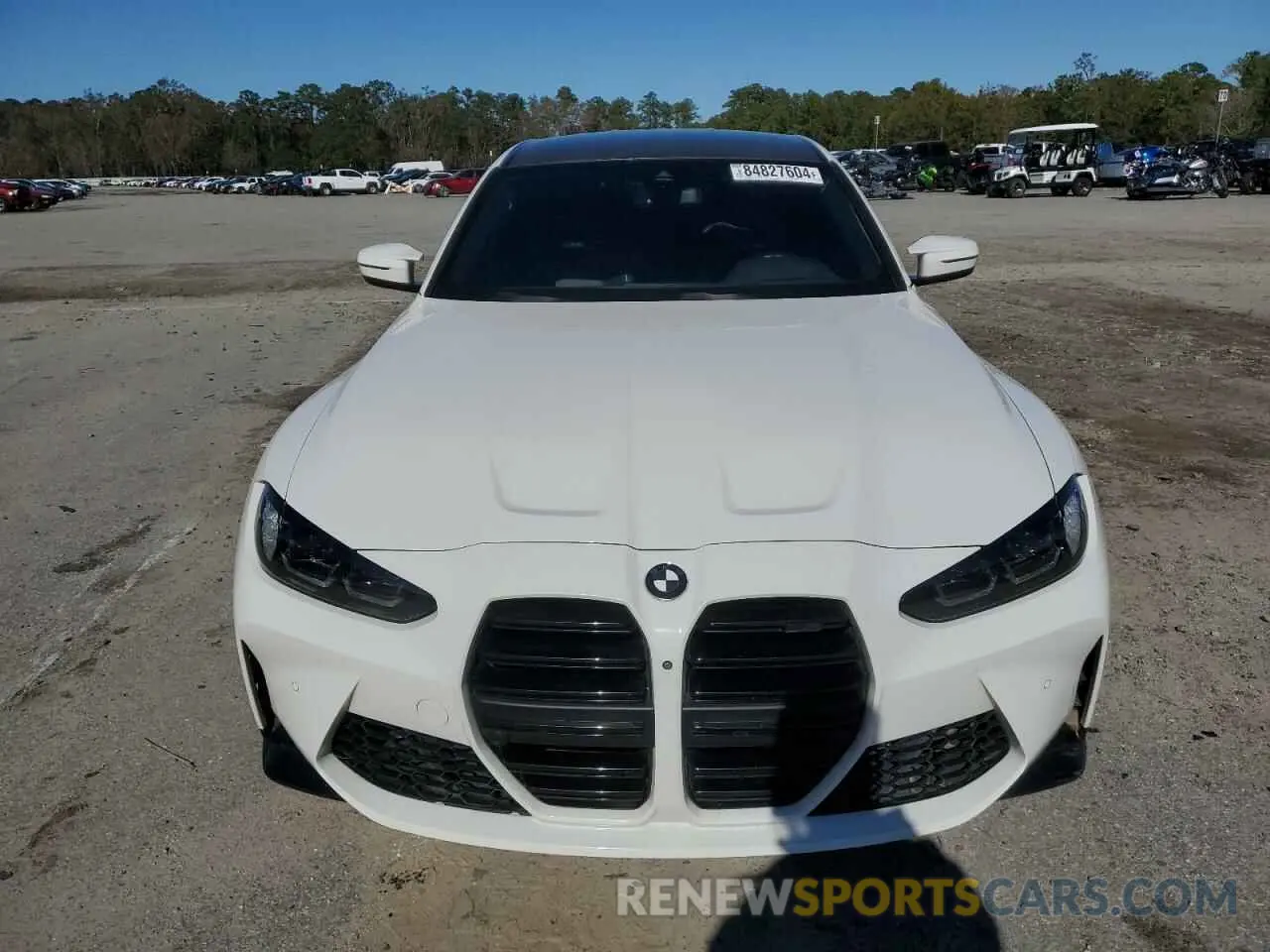 5 fotografías del automóvil dañado WBS53AY03MFL44022 BMW M3 2021