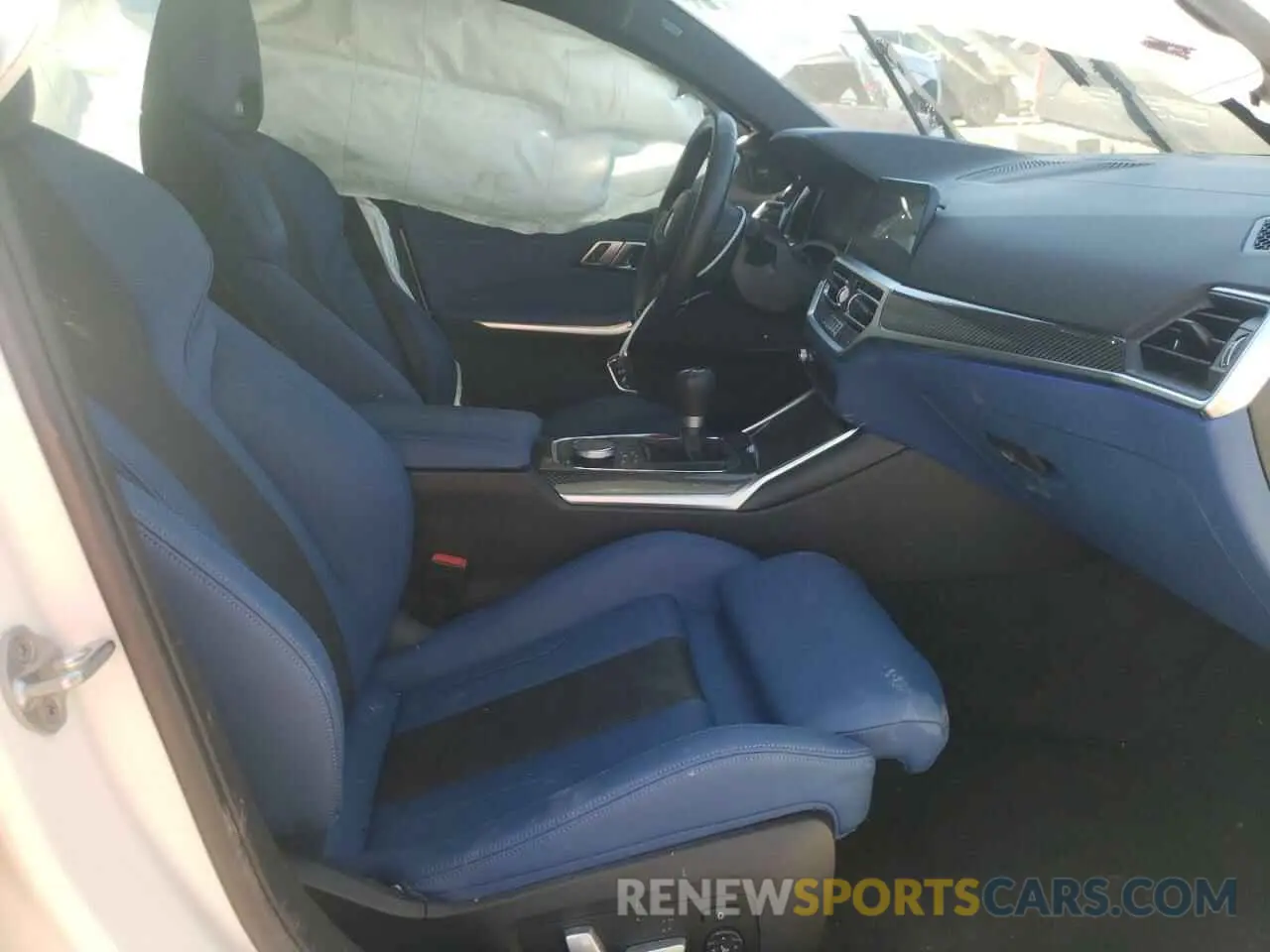 5 fotografías del automóvil dañado WBS53AY06MFL32382 BMW M3 2021