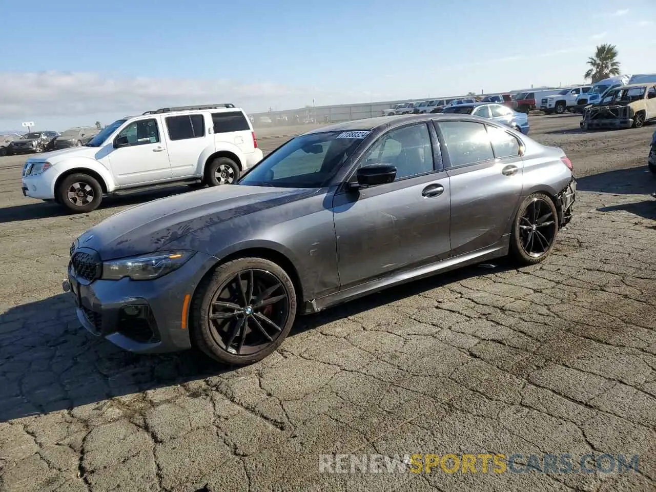 1 fotografías del automóvil dañado 3MW5U7J00N8C57770 BMW M3 2022