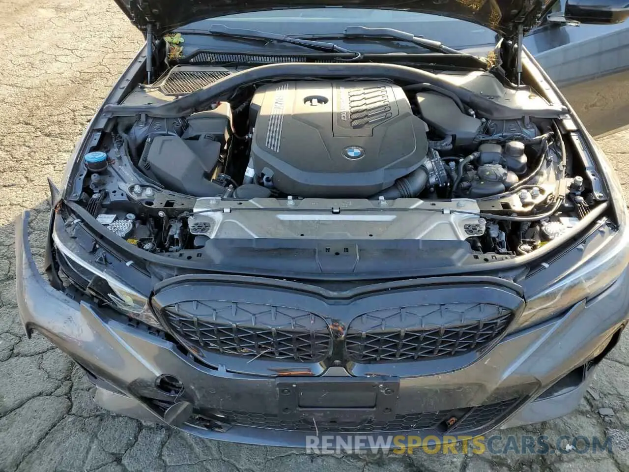 11 fotografías del automóvil dañado 3MW5U7J00N8C57770 BMW M3 2022