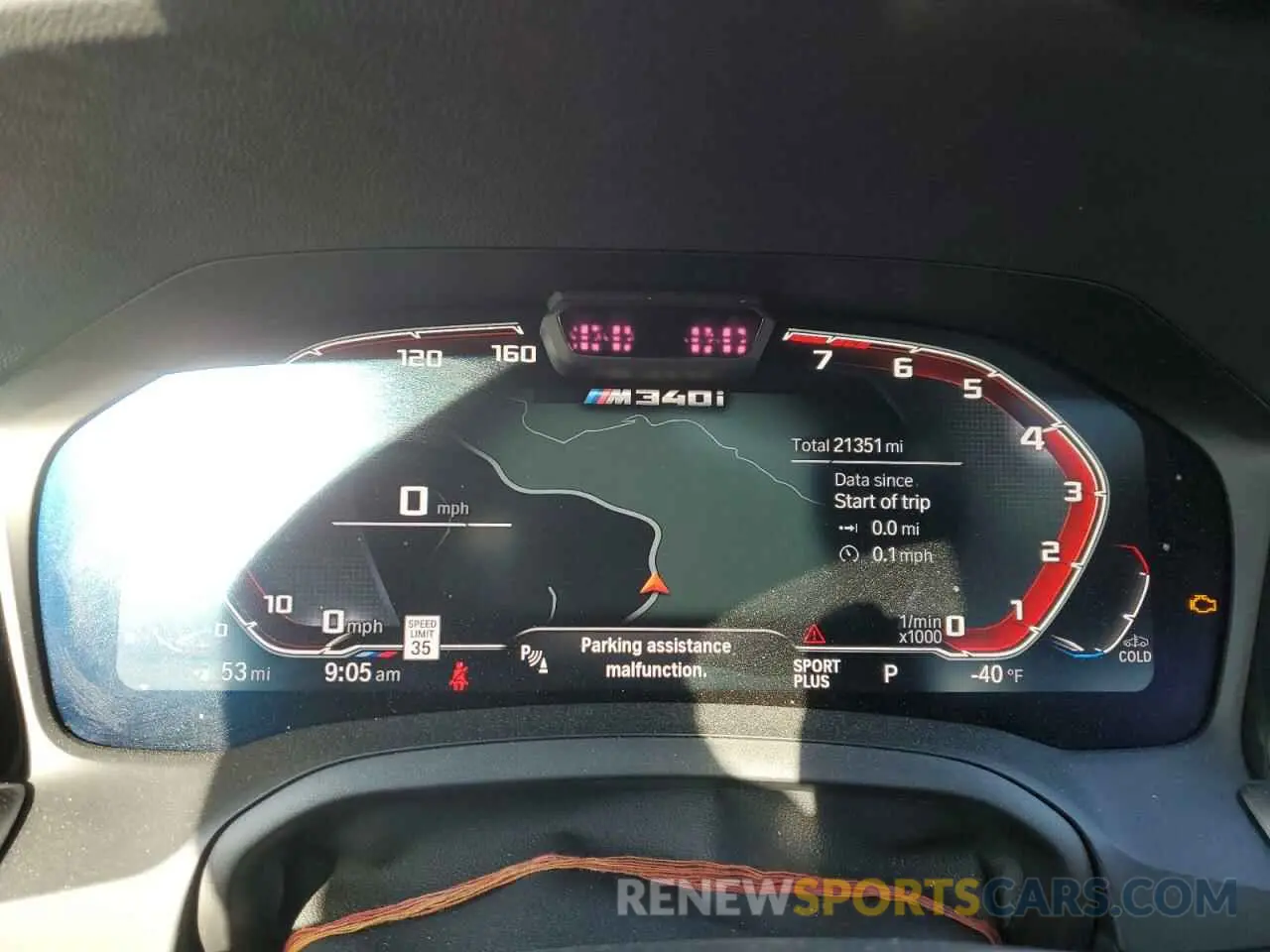 9 fotografías del automóvil dañado 3MW5U7J00N8C57770 BMW M3 2022