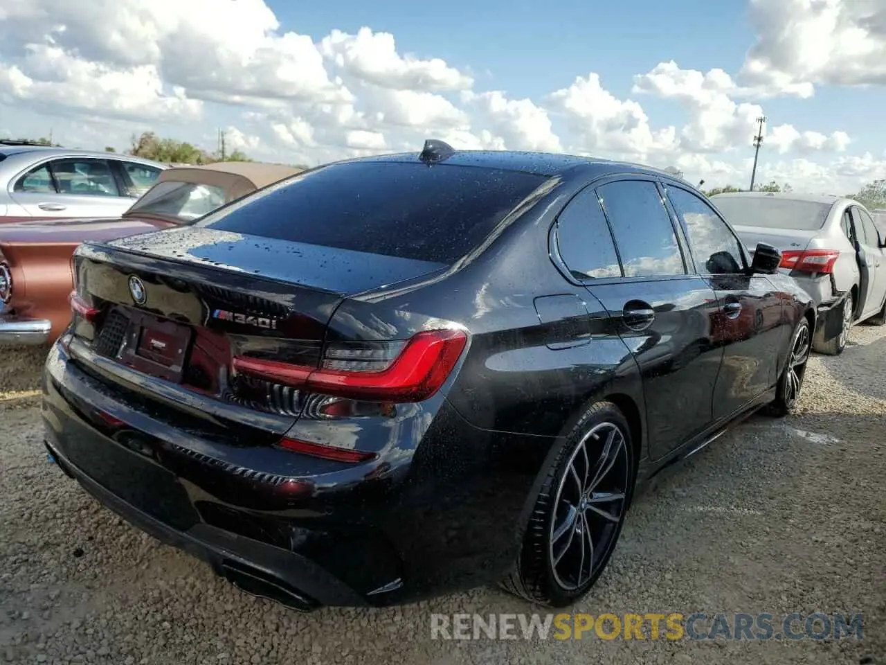 4 fotografías del automóvil dañado 3MW5U7J01N8C43151 BMW M3 2022