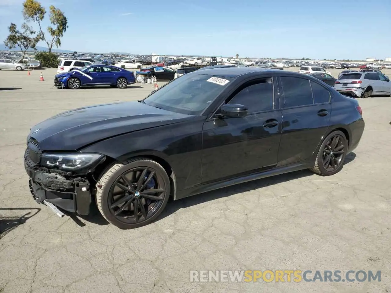 1 fotografías del automóvil dañado 3MW5U7J02N8C63909 BMW M3 2022