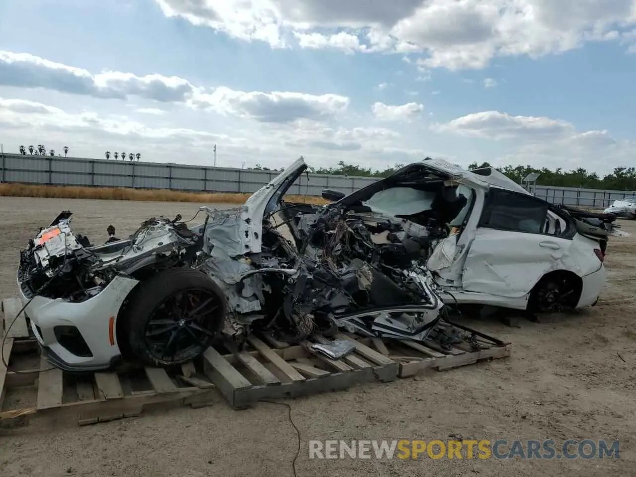 1 fotografías del automóvil dañado 3MW5U7J03N8C34225 BMW M3 2022