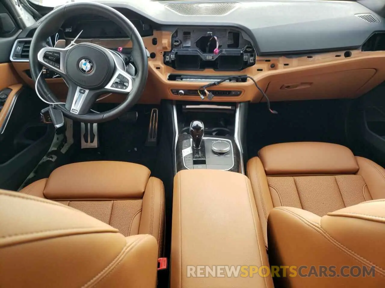 8 fotografías del automóvil dañado 3MW5U7J03N8C49551 BMW M3 2022