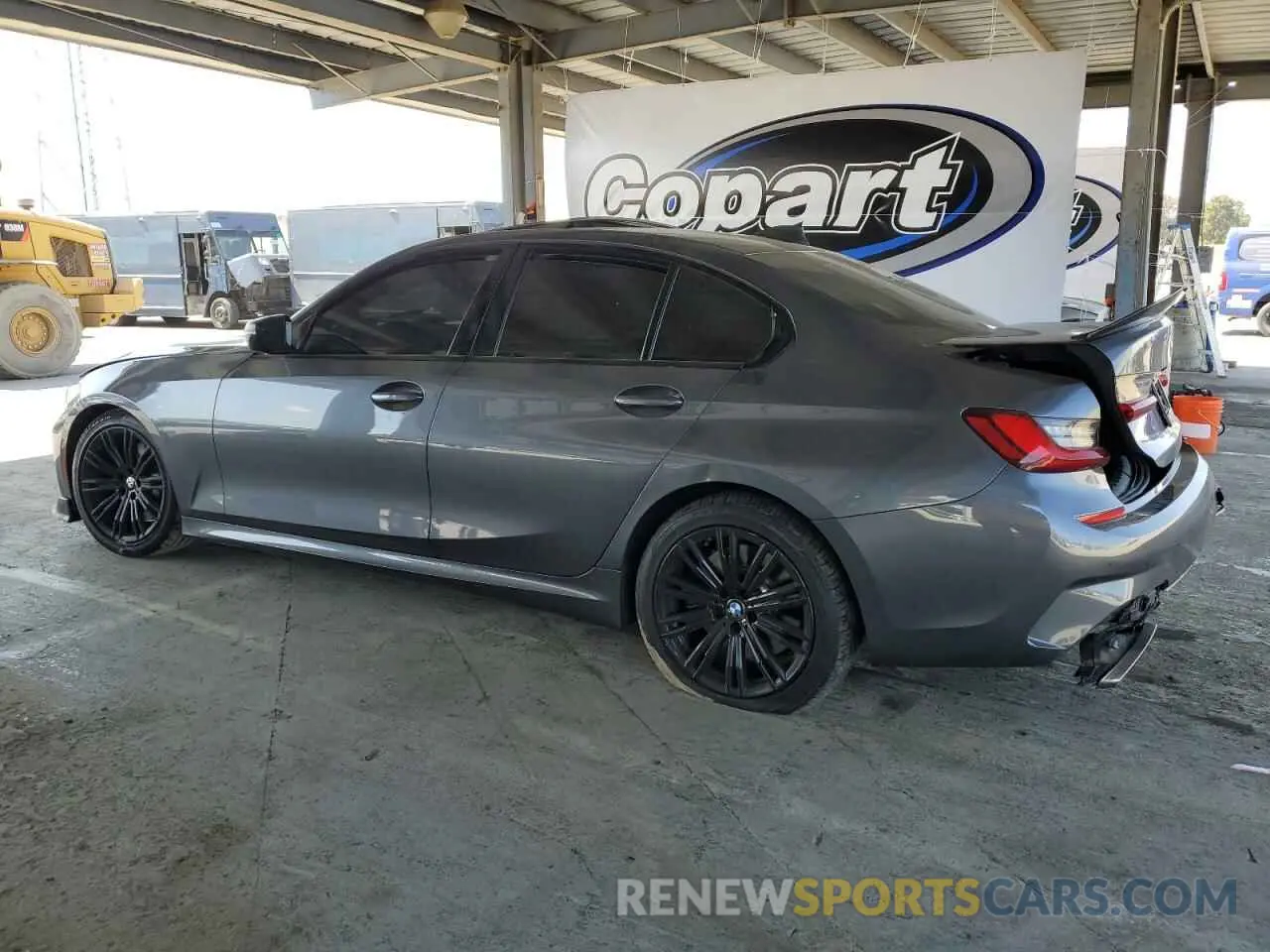 2 fotografías del automóvil dañado 3MW5U7J04N8C39899 BMW M3 2022