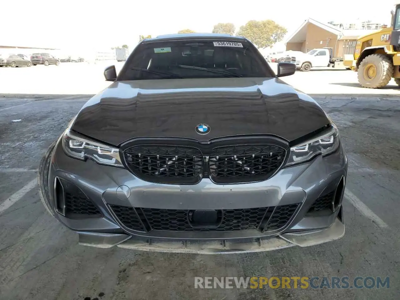 5 fotografías del automóvil dañado 3MW5U7J04N8C39899 BMW M3 2022