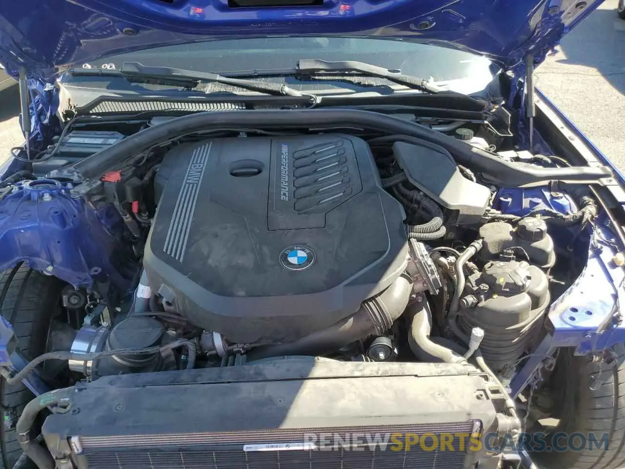 11 fotografías del automóvil dañado 3MW5U7J05N8C26465 BMW M3 2022