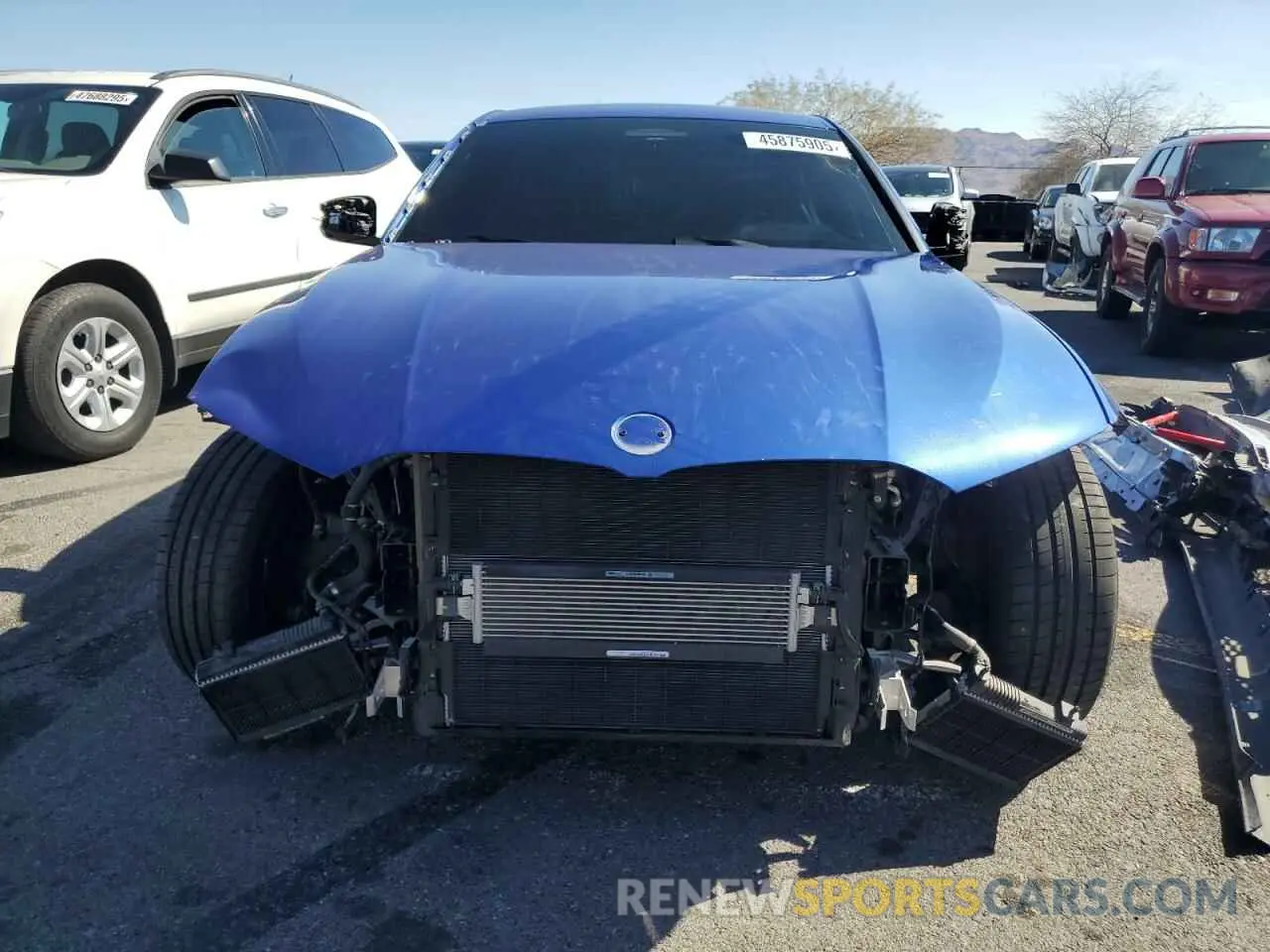 5 fotografías del automóvil dañado 3MW5U7J05N8C26465 BMW M3 2022