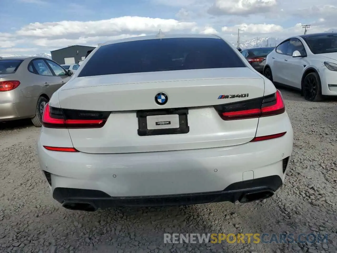 6 fotografías del automóvil dañado 3MW5U7J06N8C31187 BMW M3 2022