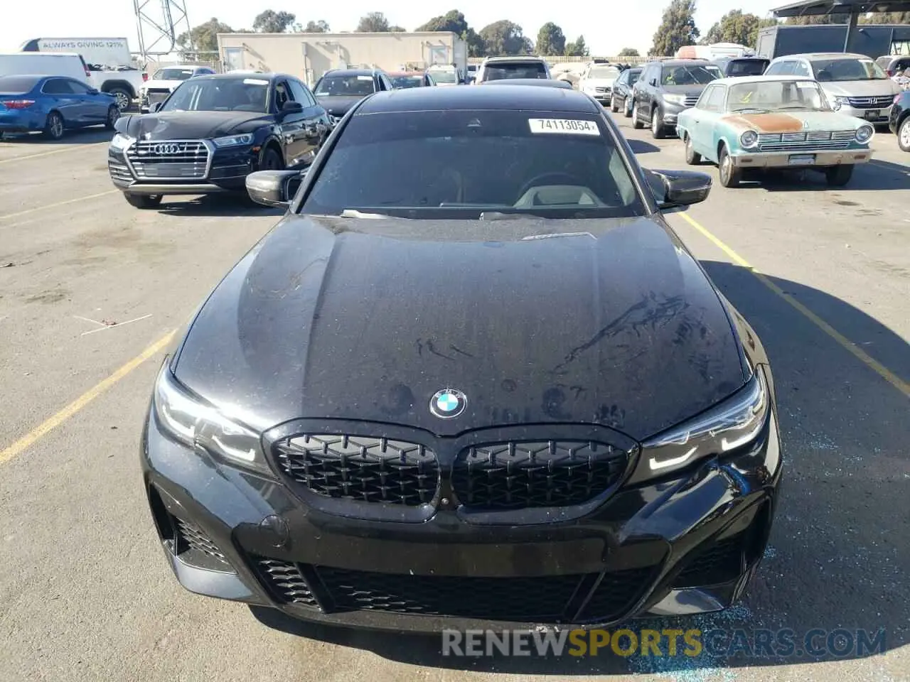 5 fotografías del automóvil dañado 3MW5U7J08N8C39520 BMW M3 2022