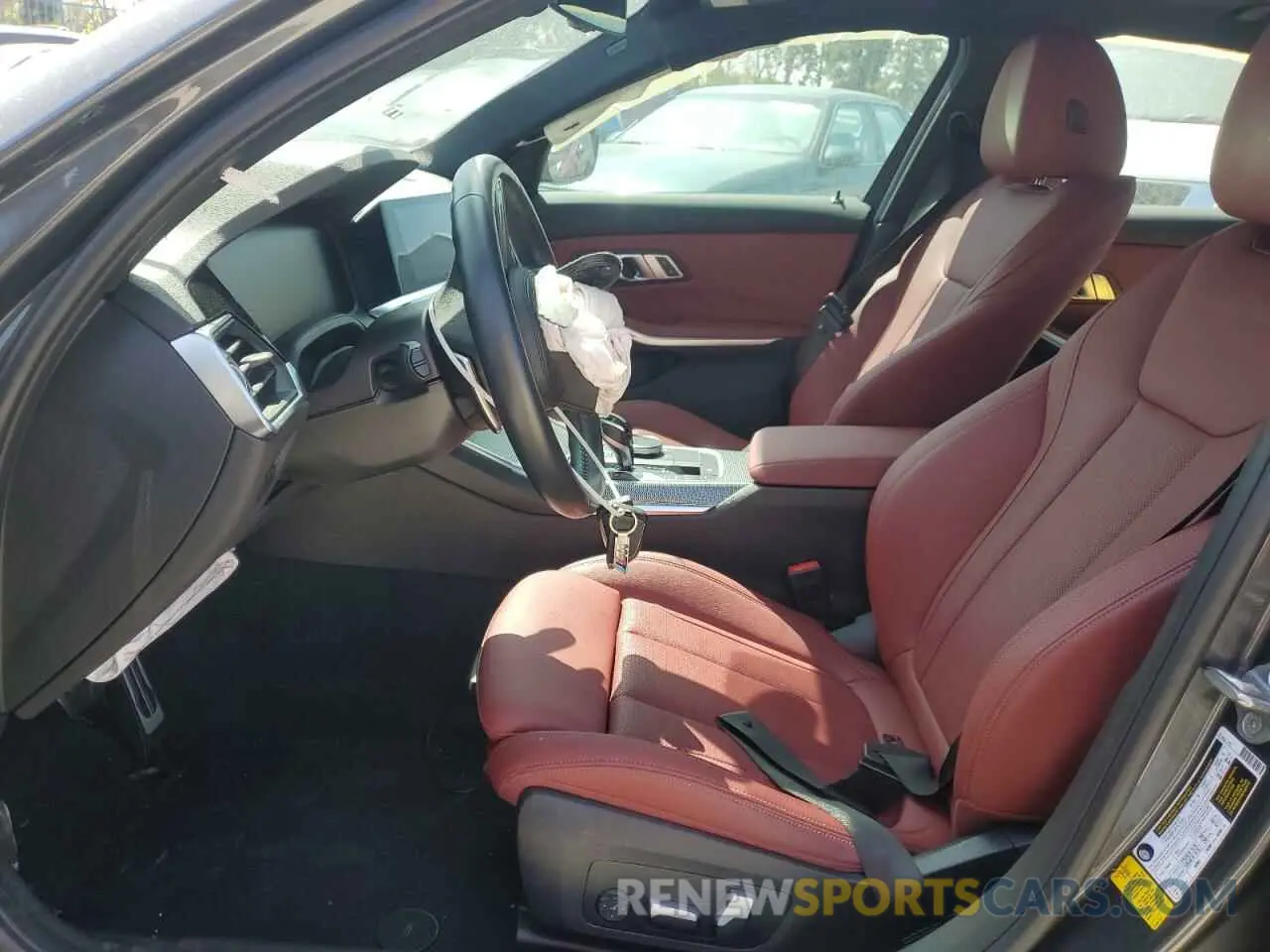 7 fotografías del automóvil dañado 3MW5U7J09N8C28073 BMW M3 2022
