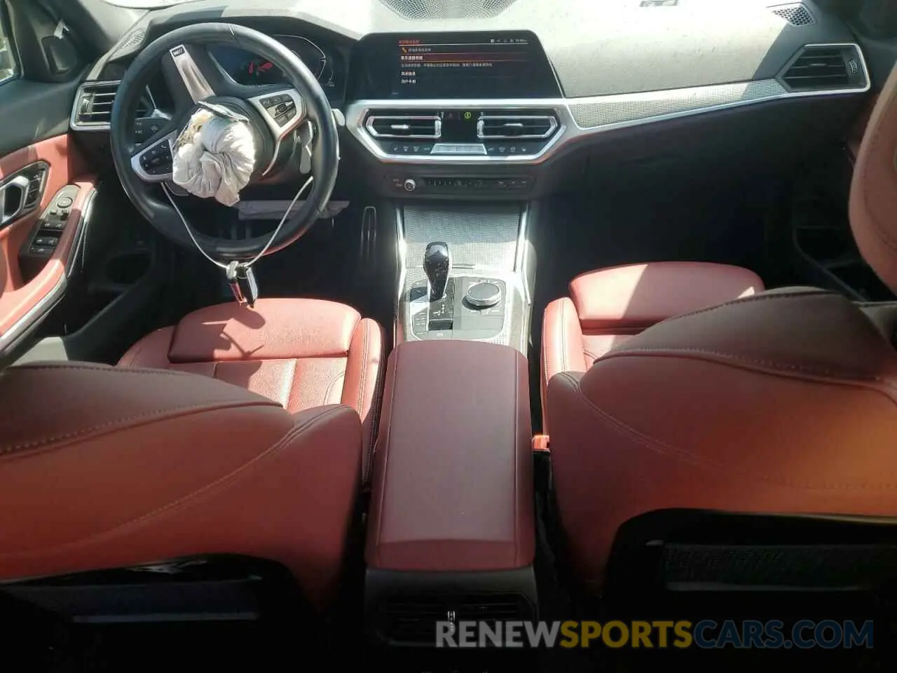 8 fotografías del automóvil dañado 3MW5U7J09N8C28073 BMW M3 2022