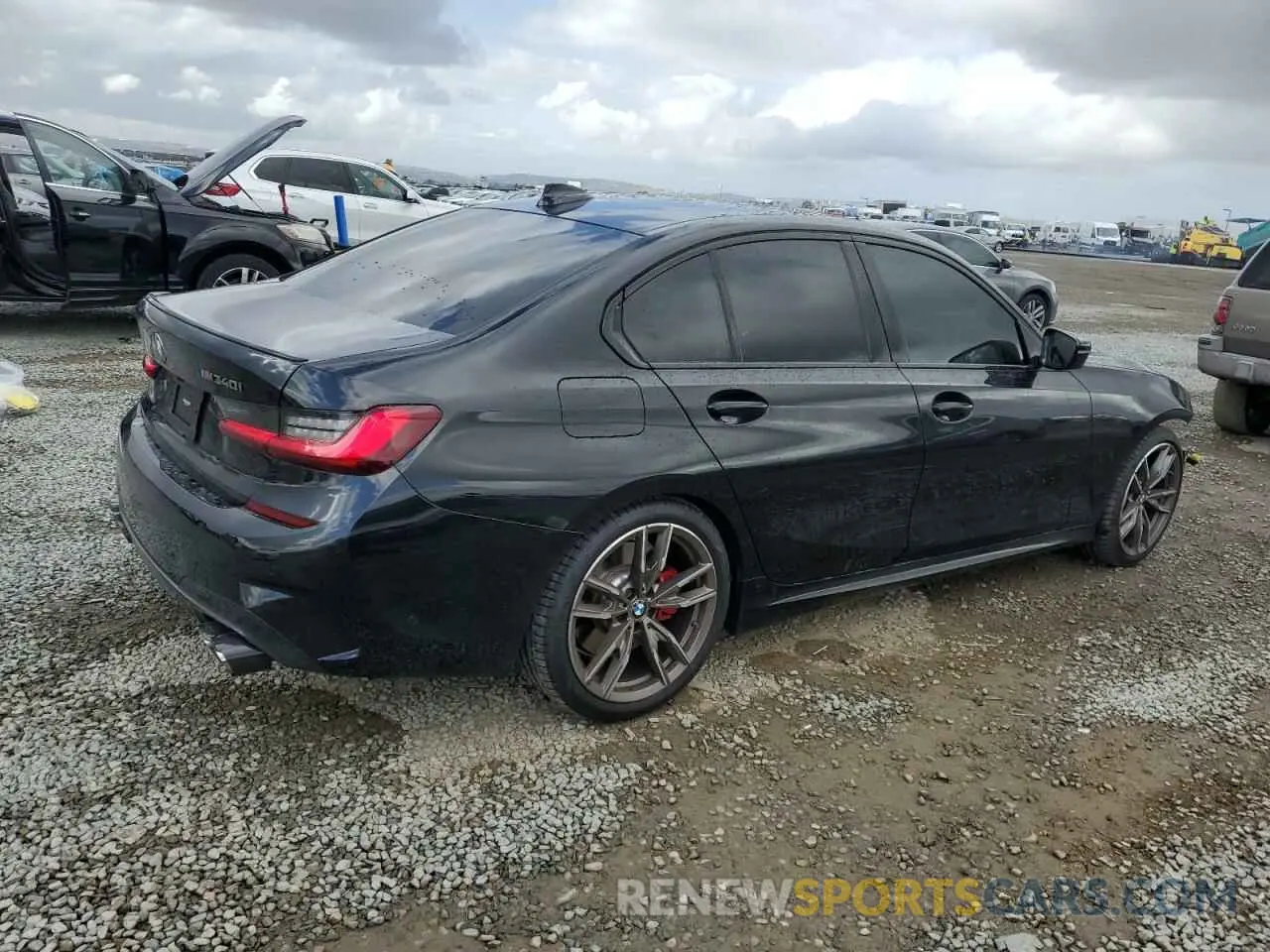 3 fotografías del automóvil dañado 3MW5U7J09N8C43110 BMW M3 2022
