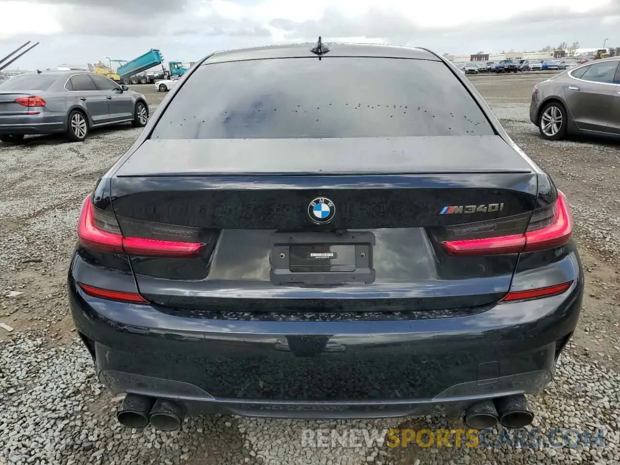 6 fotografías del automóvil dañado 3MW5U7J09N8C43110 BMW M3 2022