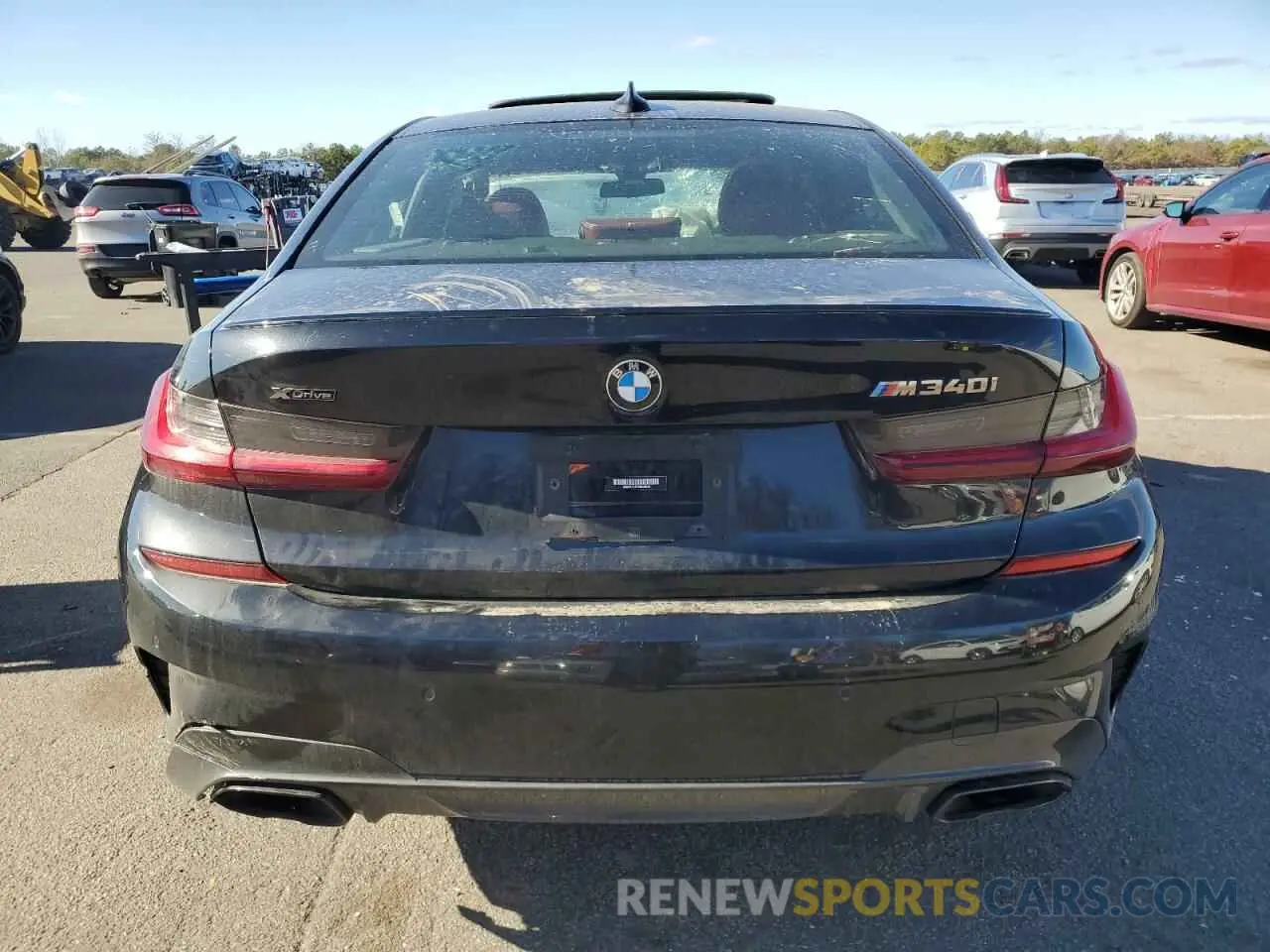 6 fotografías del automóvil dañado 3MW5U9J07N8C39262 BMW M3 2022