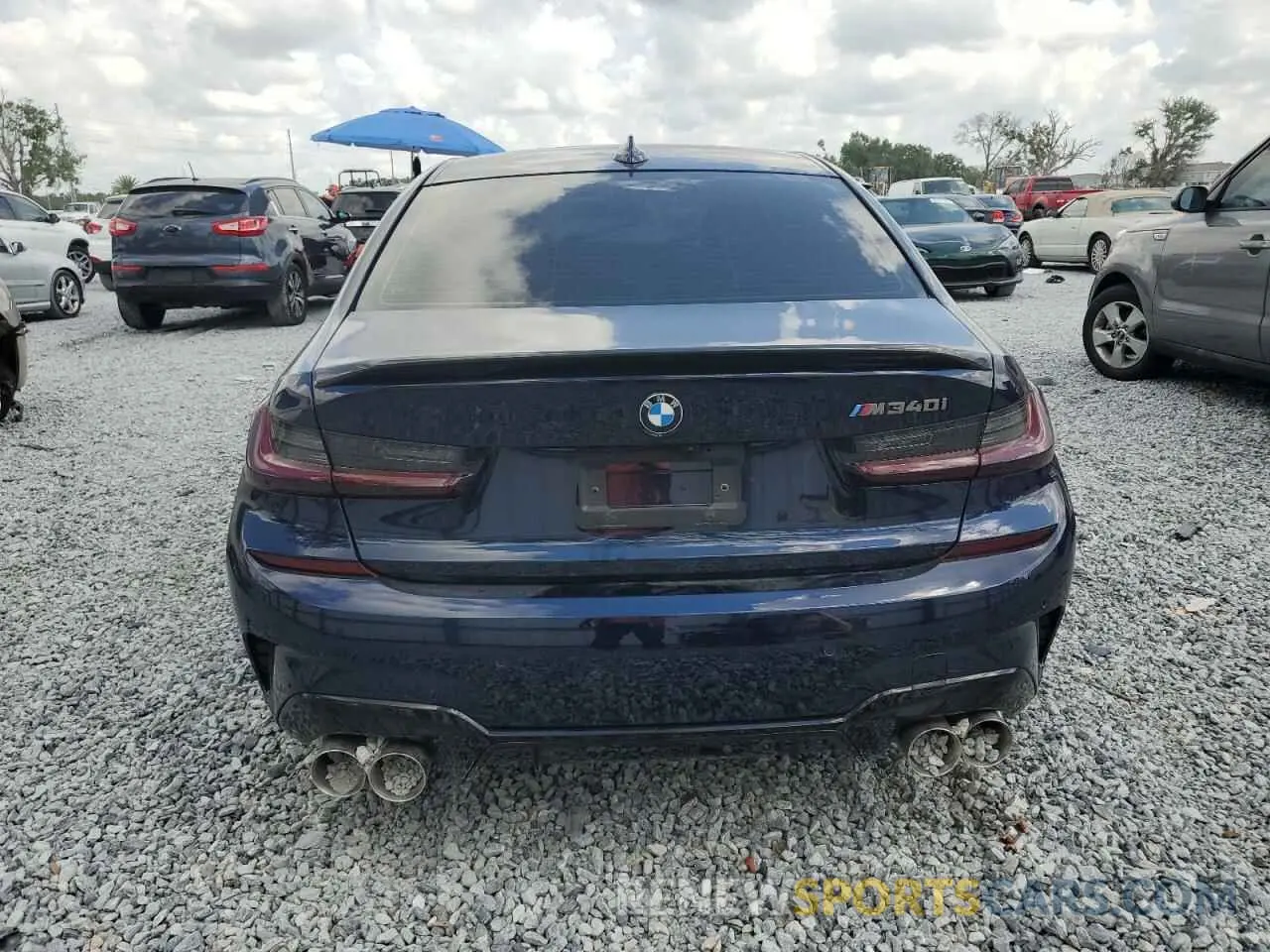 6 fotografías del automóvil dañado WBA5U7C03NFM33649 BMW M3 2022