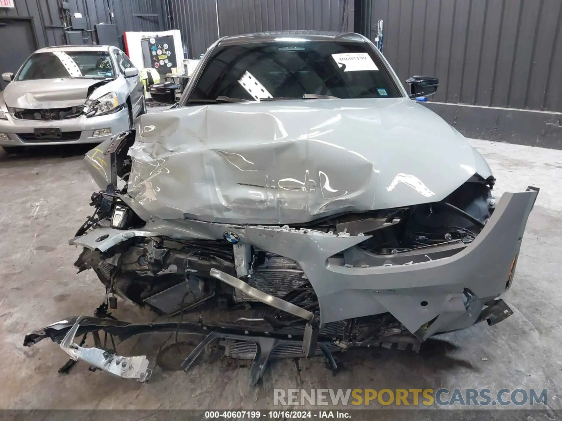 11 fotografías del automóvil dañado WBS33AY01NFL77691 BMW M3 2022